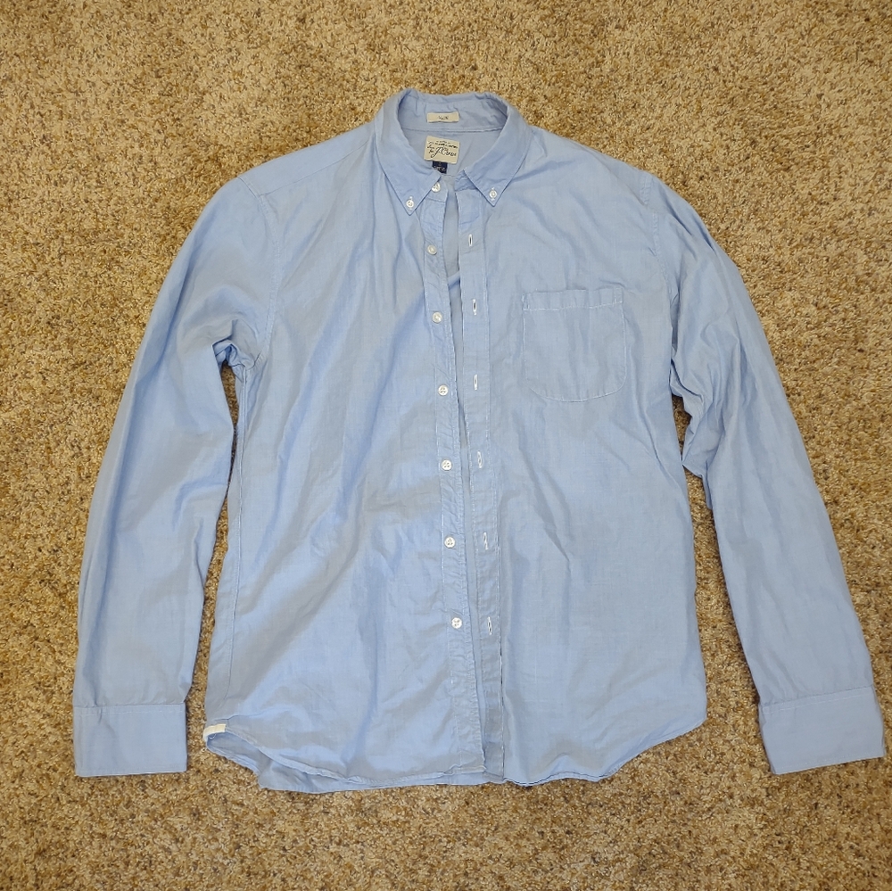 J. Crew Large Slim button down long sleeve shirt